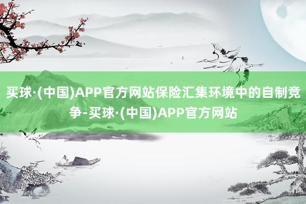 买球·(中国)APP官方网站保险汇集环境中的自制竞争-买球·(中国)APP官方网站